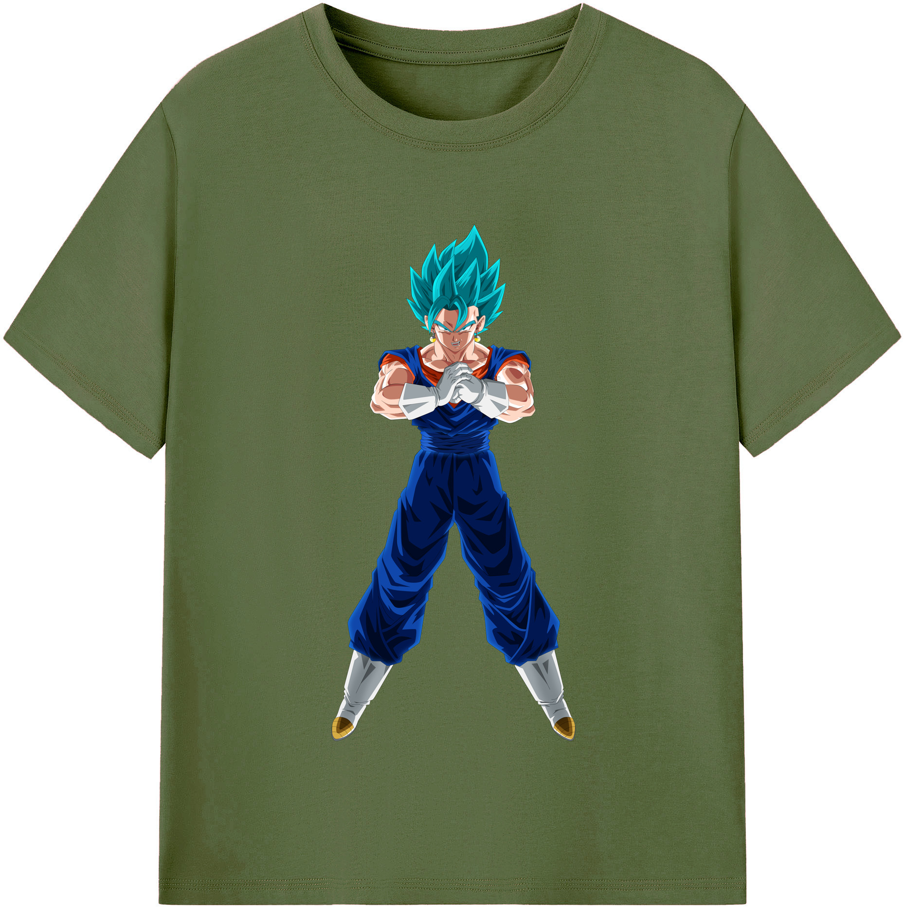 （画像用） ドラゴンボール ベジット DRAGON BALL Vegetto 綿100％半袖Tシャツ（フロントプリント）